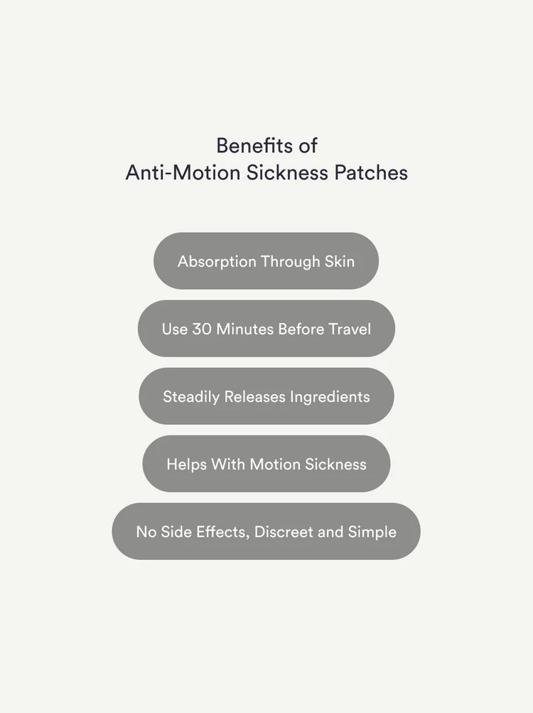 Anti motion Sickness Patches